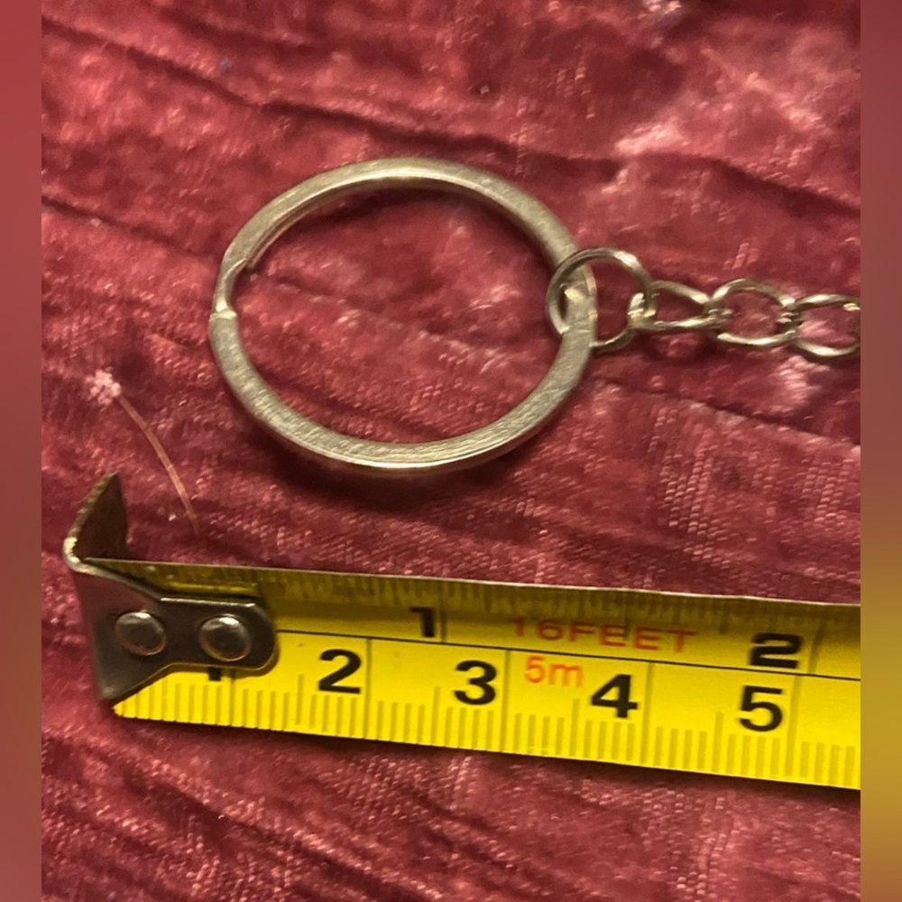 LAST CHANCE 🔥 Galaxy Nebula Large Statement Keychain Key Holder Ring #9345 - Picture 4 of 4